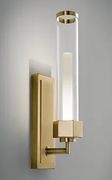 Brass Hairpin Leg Side Table